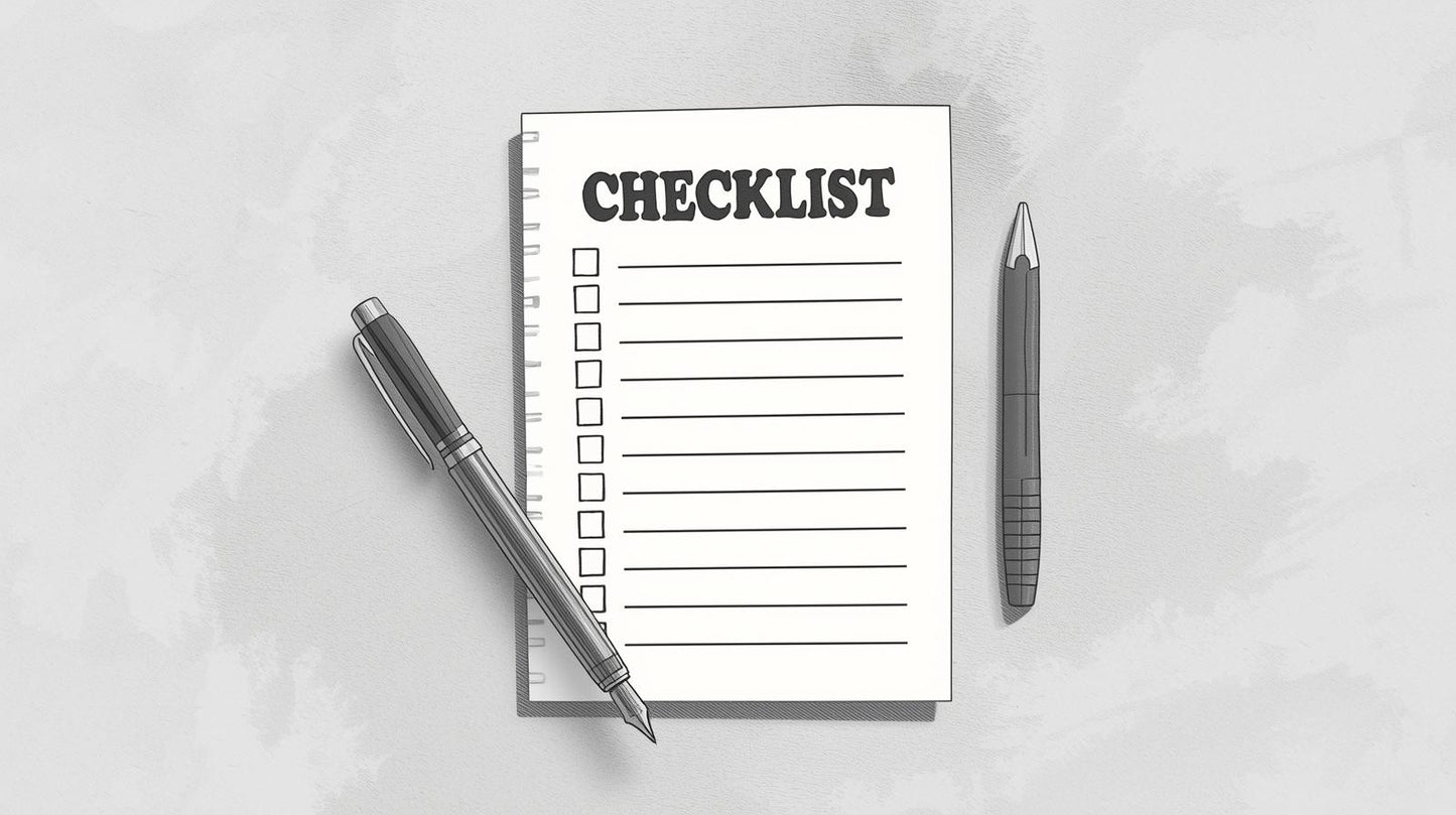 Checklist voor bij een overlijden